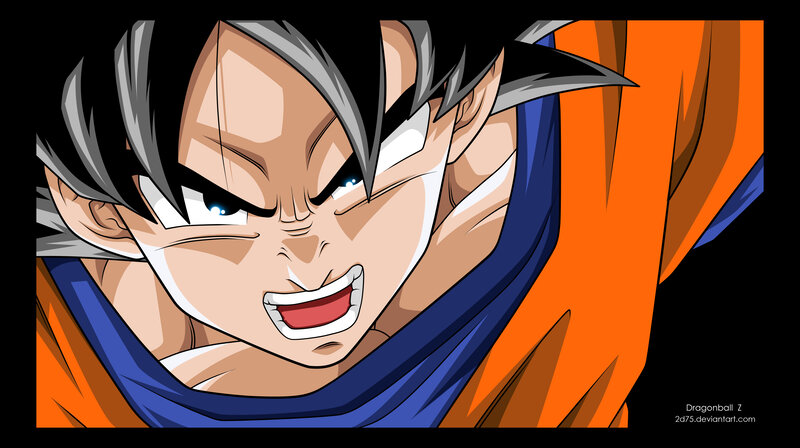 Goku in Super Saiyan form