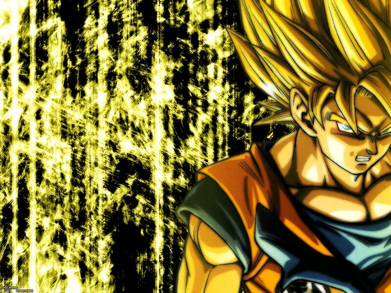 Goku in Super Saiyan form