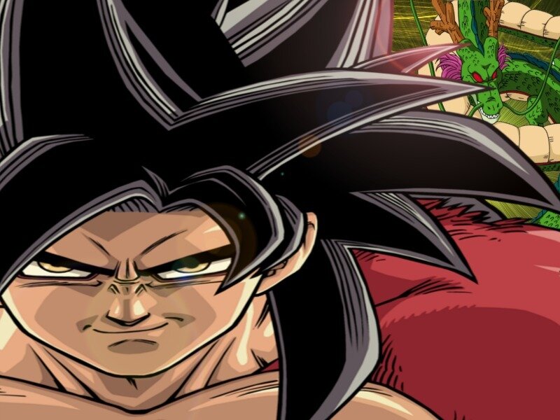 Goku in Super Saiyan form