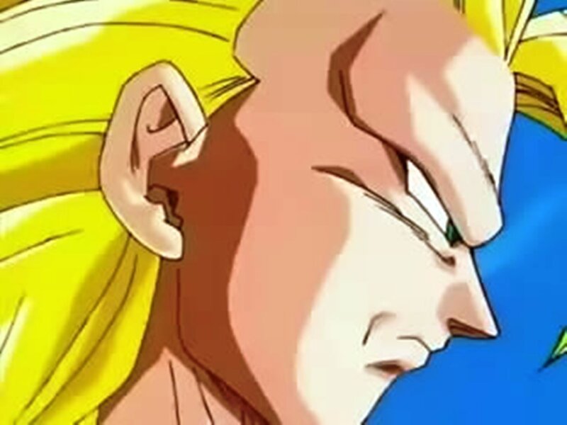 Goku in Super Saiyan form
