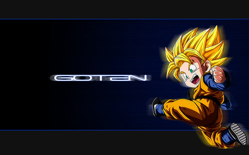 Goku in Super Saiyan form