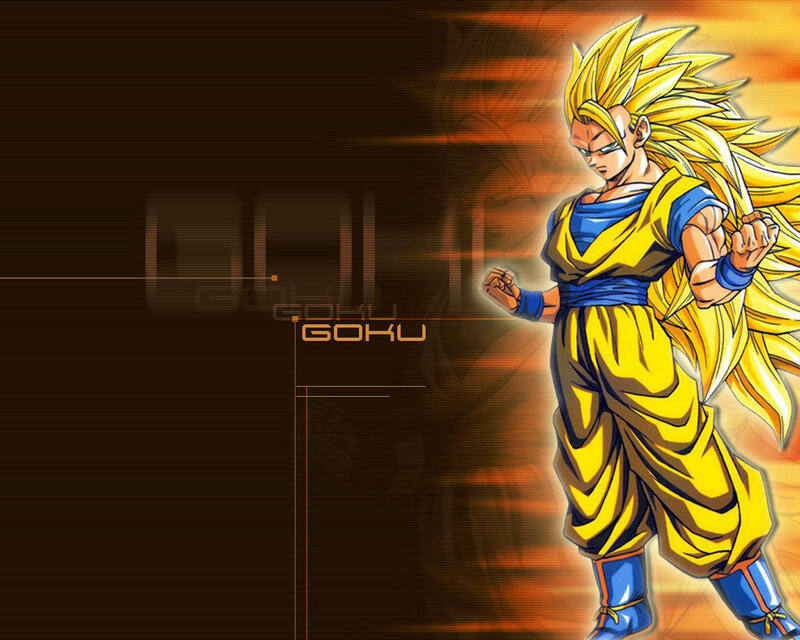 Goku in Super Saiyan form