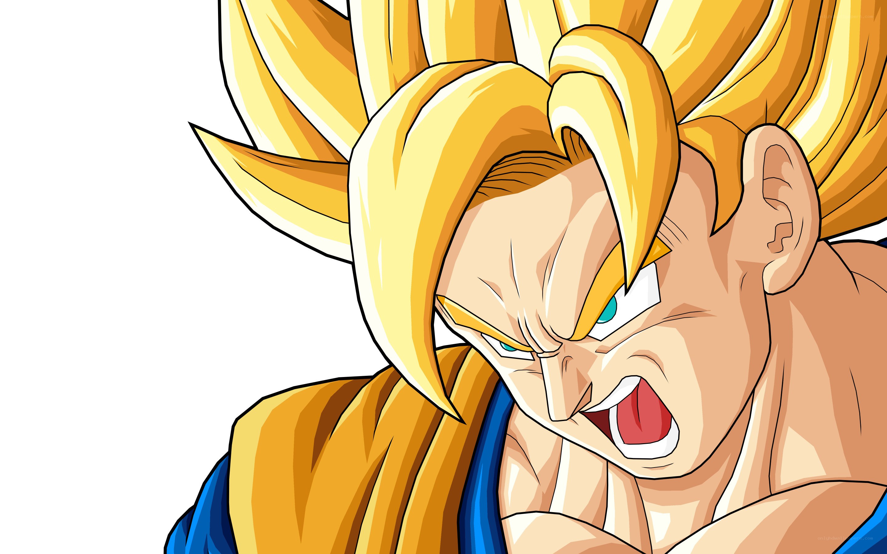Goku in Super Saiyan form