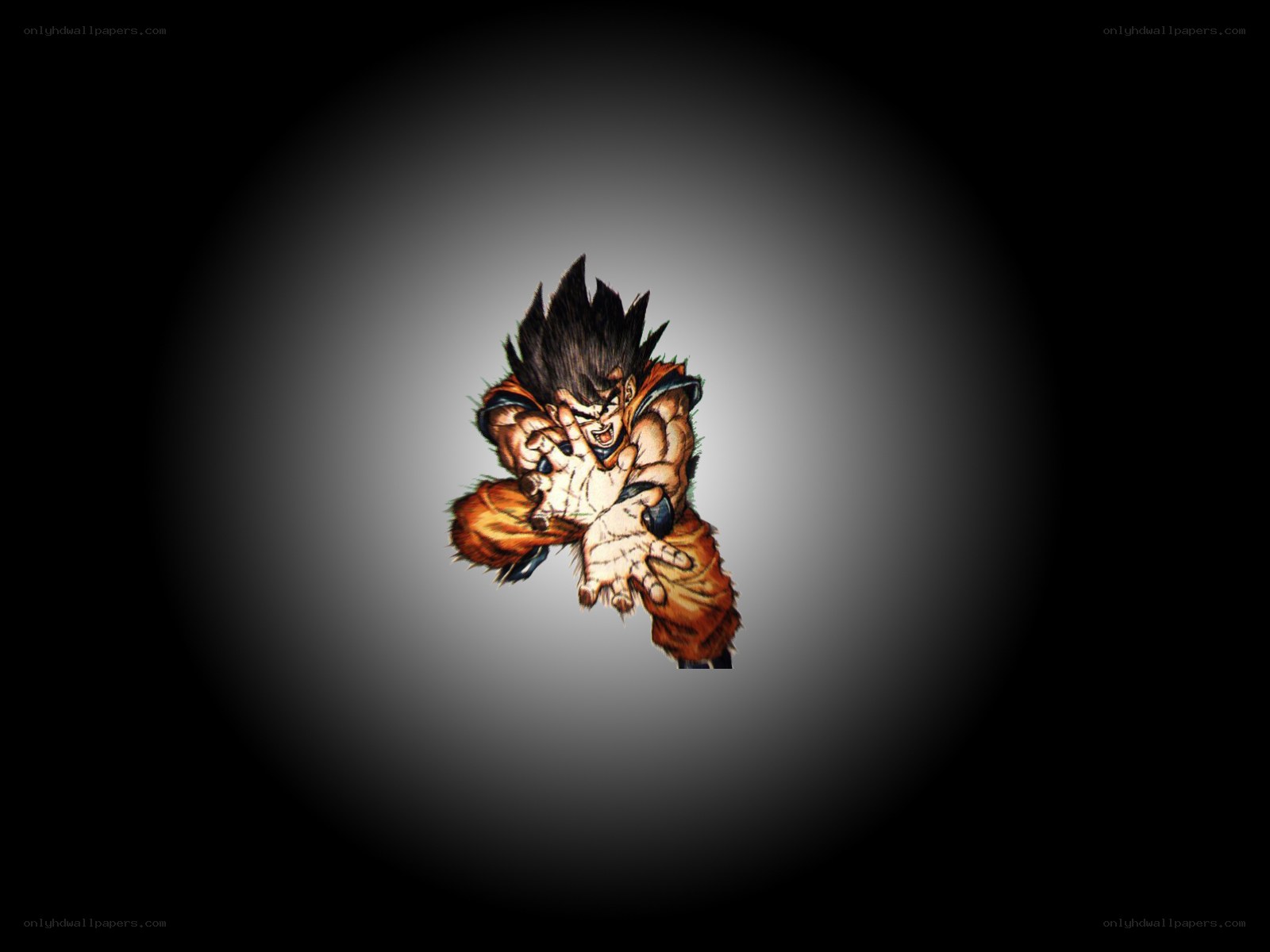Goku in Super Saiyan form