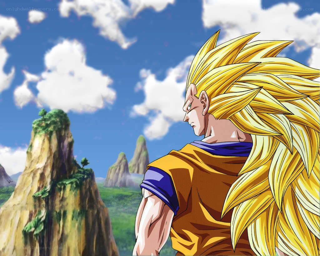 Goku in Super Saiyan form