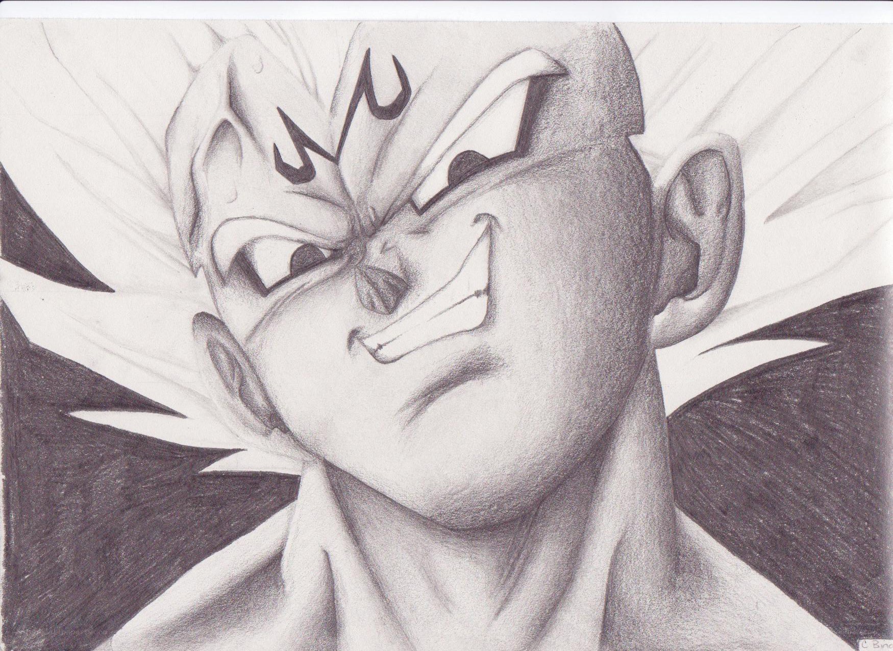 Goku in Super Saiyan form