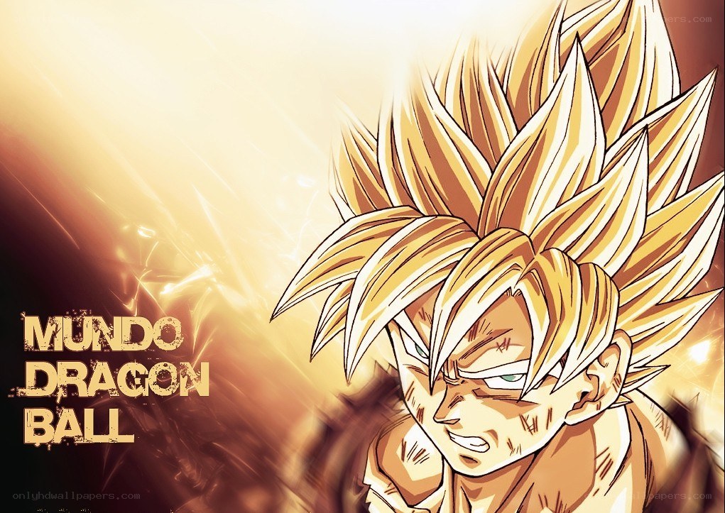 Goku in Super Saiyan form