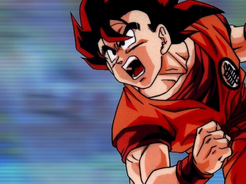 Goku in Super Saiyan form