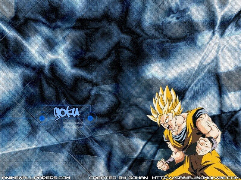 Goku in Super Saiyan form