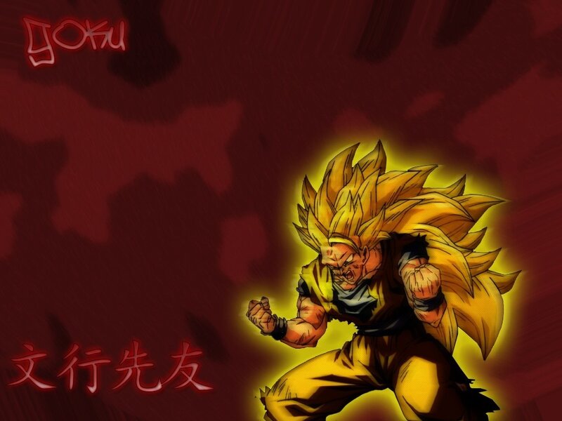 Goku in Super Saiyan form