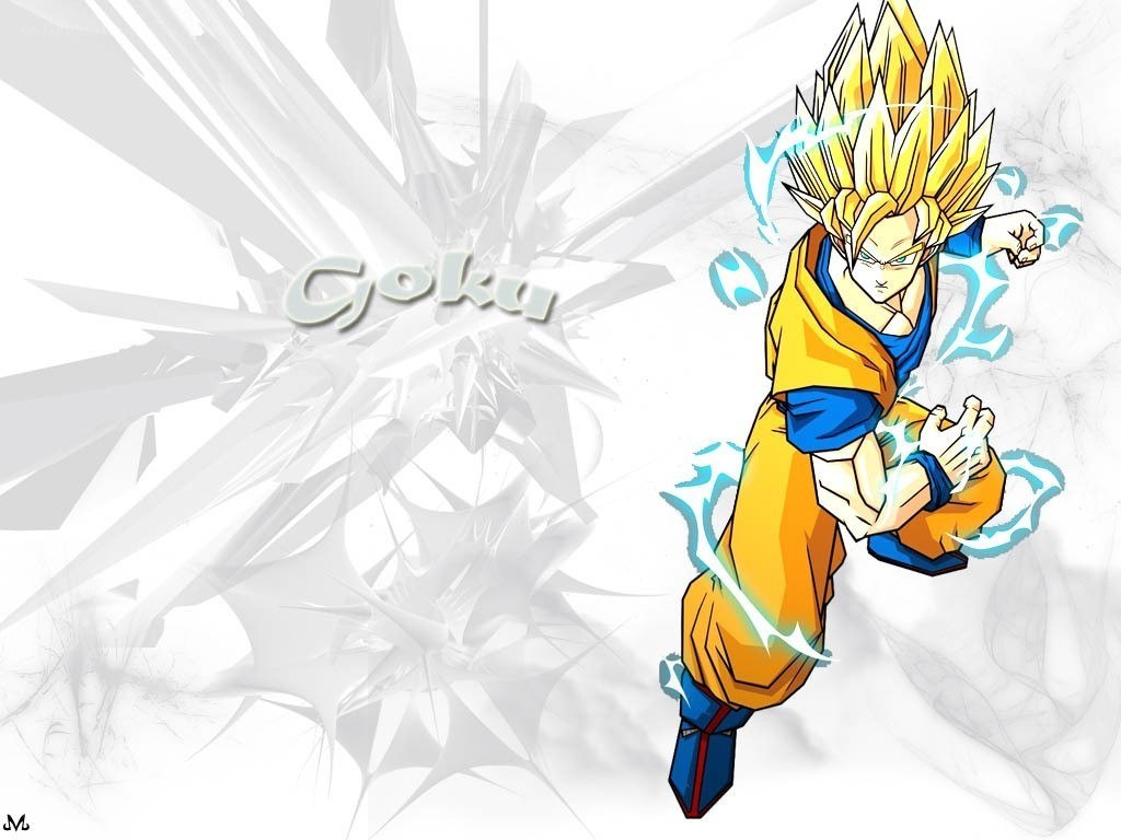 Goku in Super Saiyan form