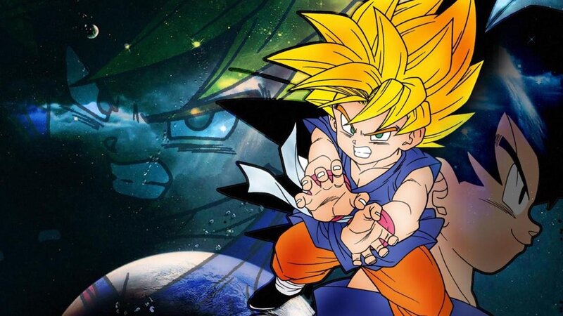 Goku in Super Saiyan form