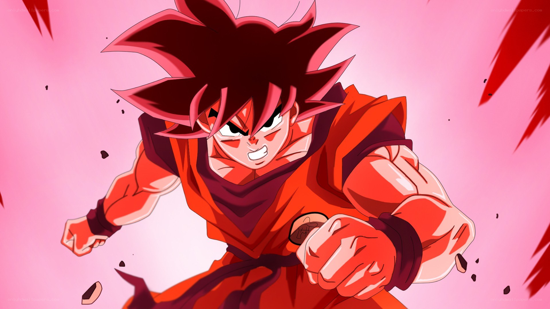 Goku in Super Saiyan form