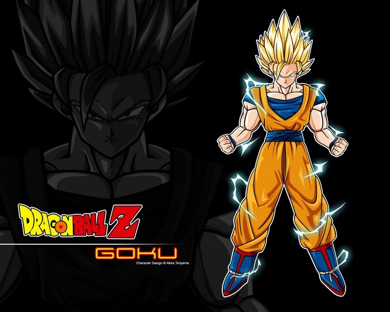 Goku in Super Saiyan Form — Black