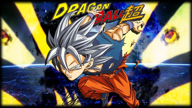 Goku in Super Saiyan Form — Blue, Dramatic, Night, Anime, Earth