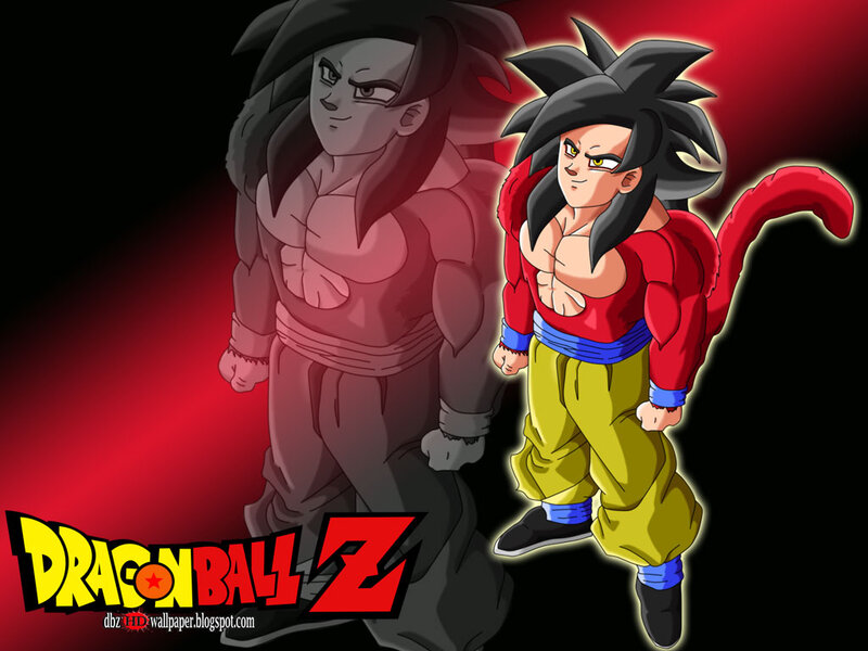 Goku in Super Saiyan Form — Red, Dramatic, Anime, Character
