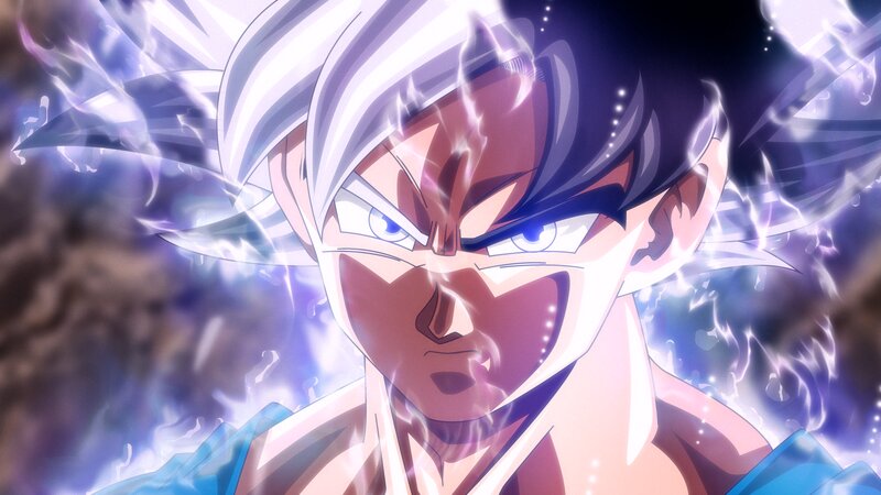 Goku in Super Saiyan Form — White