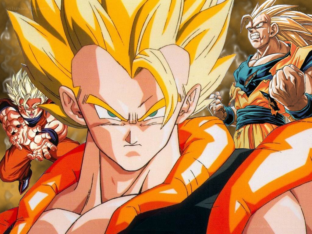 Goku in Super Saiyan forms