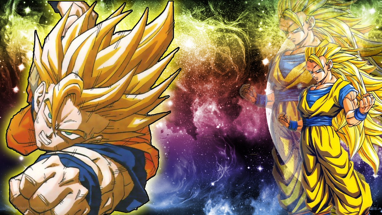 Goku in Super Saiyan forms