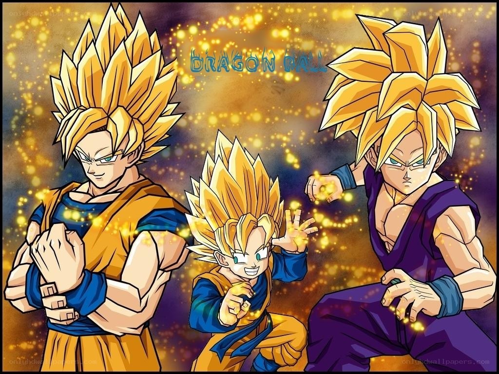 Goku in Super Saiyan forms