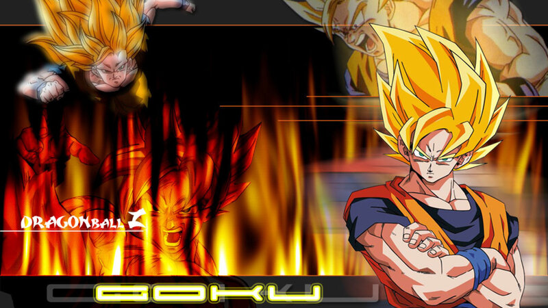 Goku in Super Saiyan forms