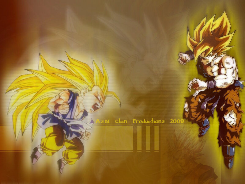 Goku in Super Saiyan forms