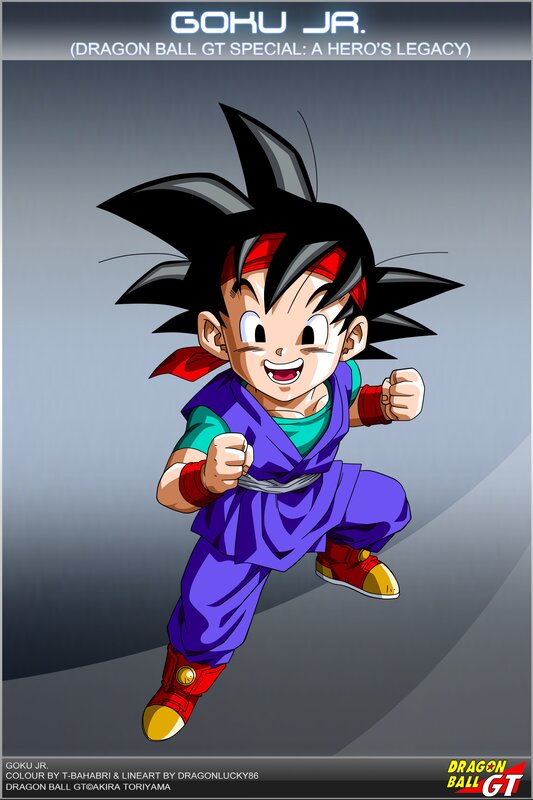 Goku Jr. character art