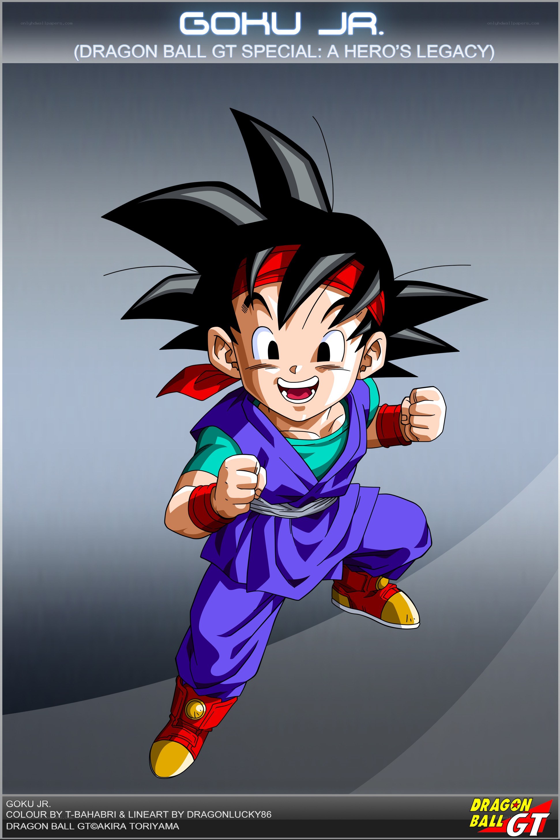 Goku Jr. character art