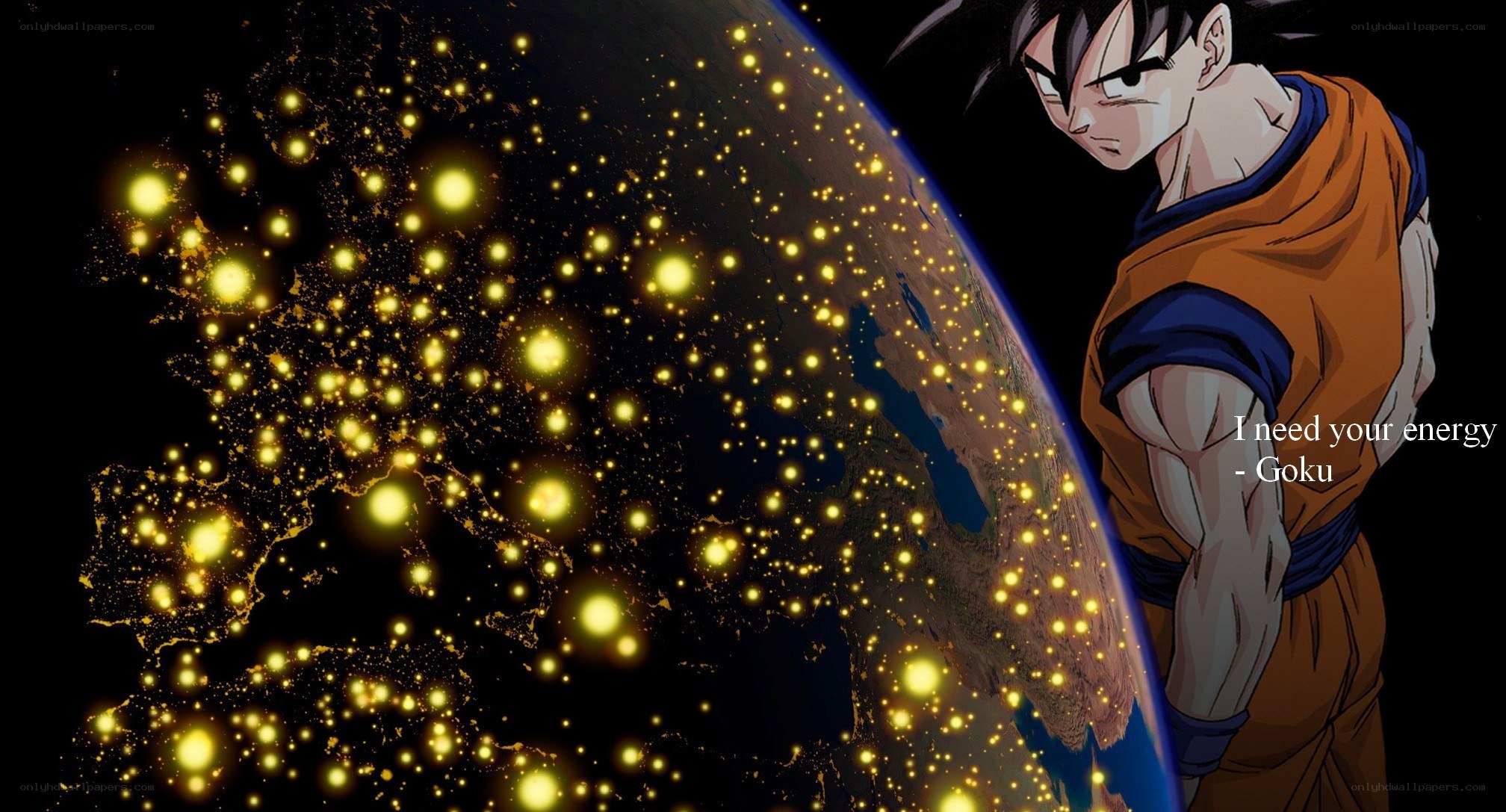 Goku needs energy