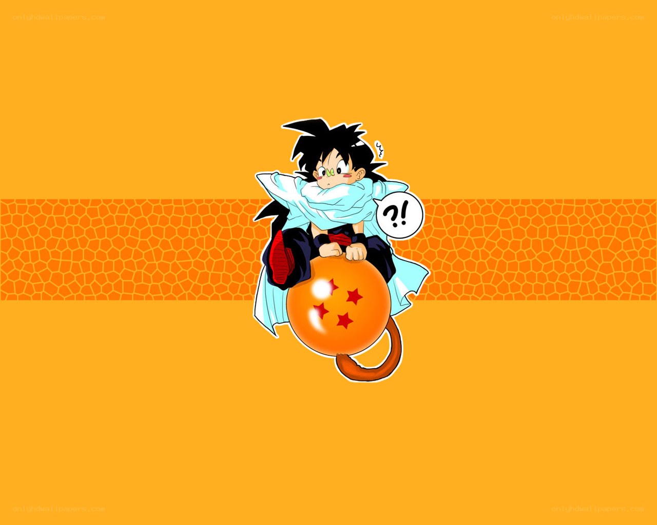 Goku on a Dragon Ball