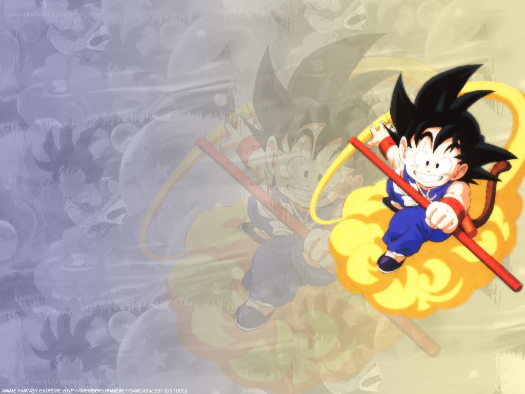 Goku on the Flying Nimbus