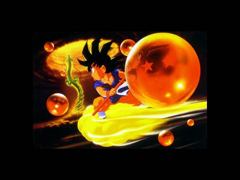 Goku on the Flying Nimbus