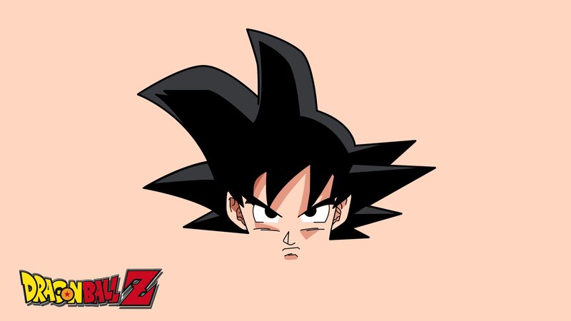 Goku's Head — Peach