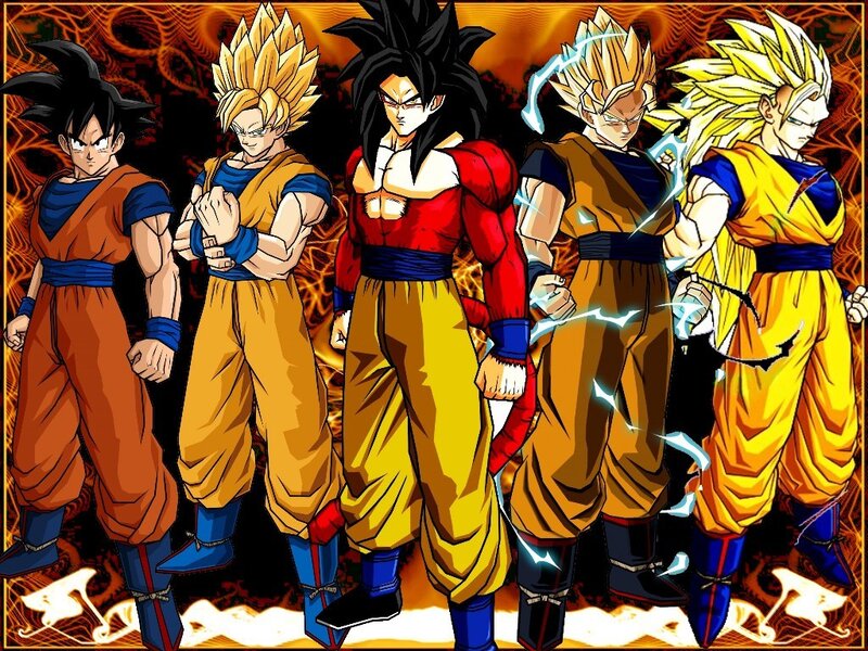 Goku's transformations