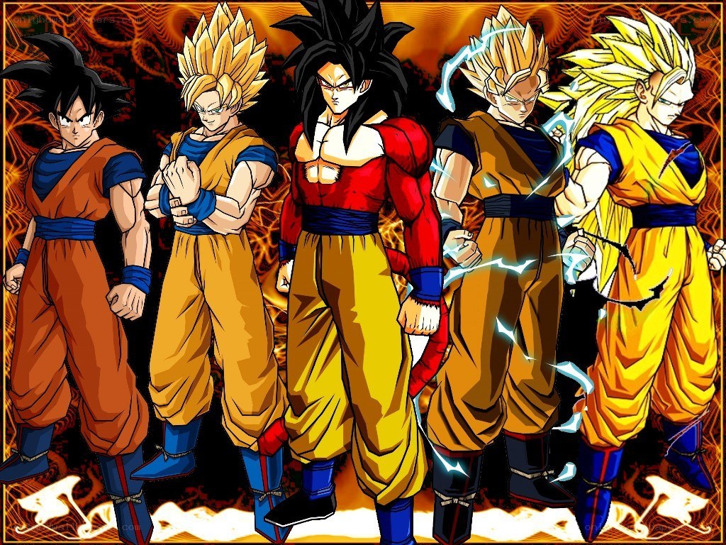 Goku's transformations