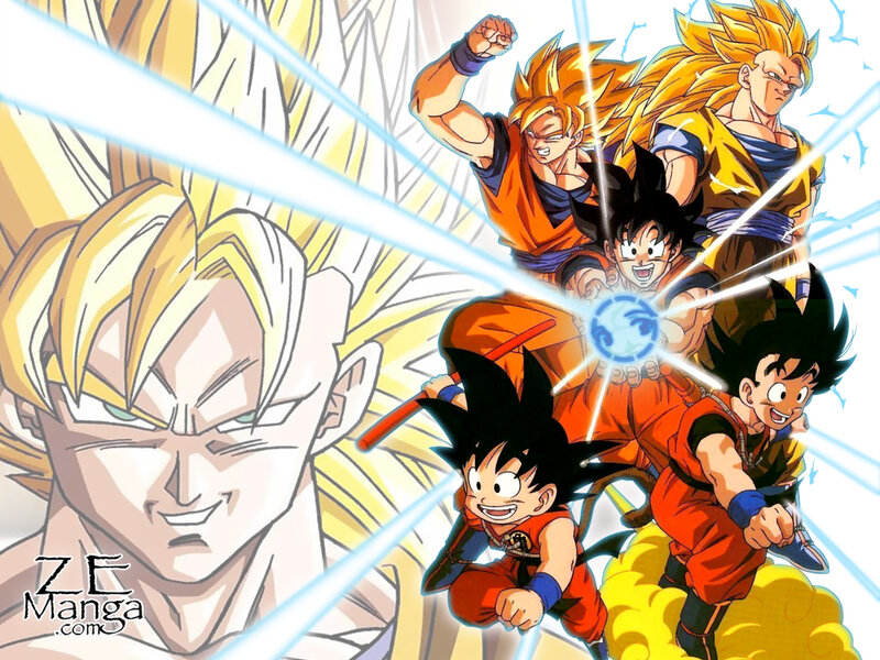 Goku's transformations