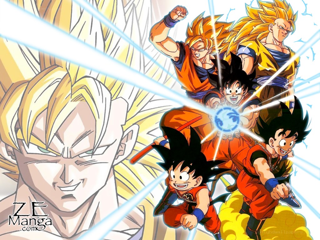 Goku's transformations