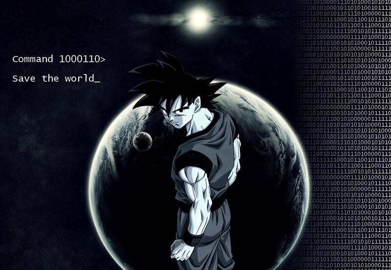 Goku saves the world