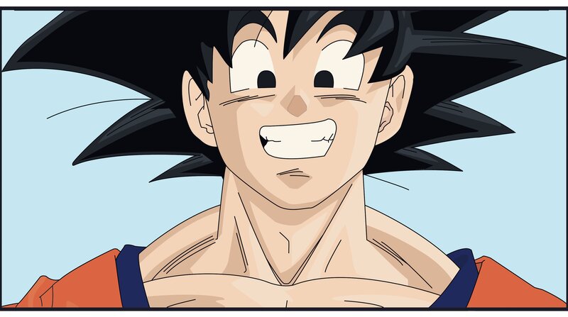 Goku Smiling