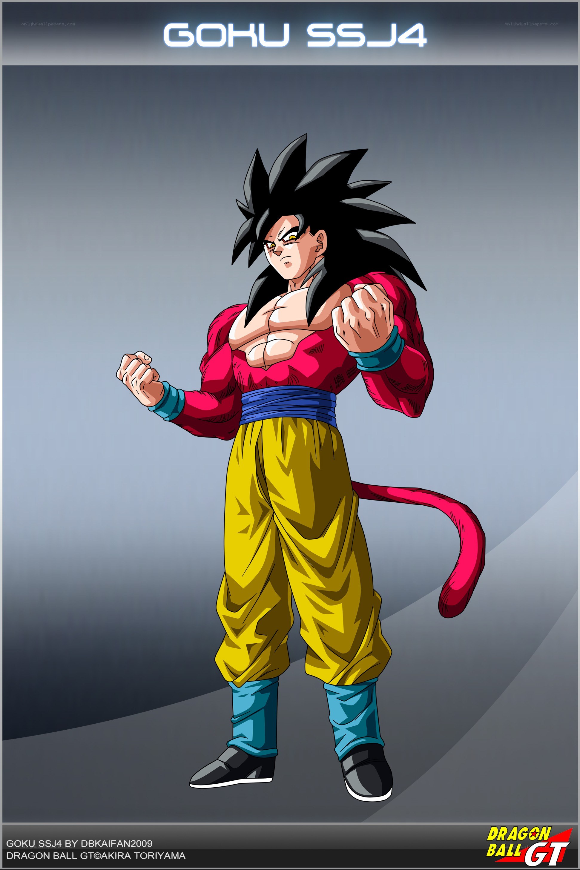 Goku SSJ4 character art