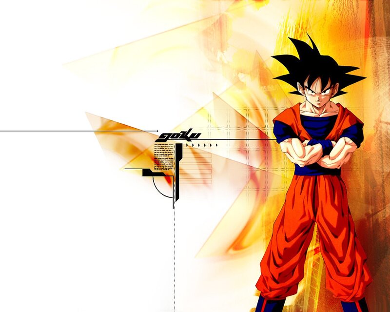 Goku Standing with Arms Crossed