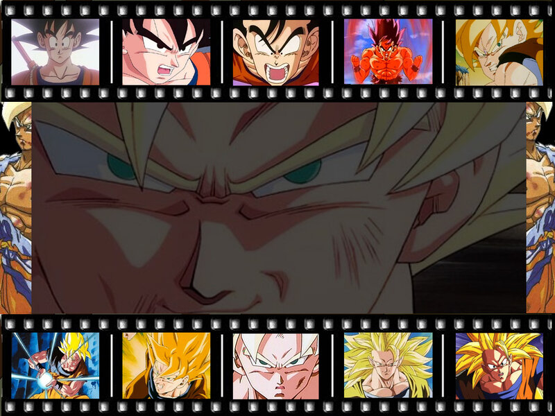 Goku transformation sequence