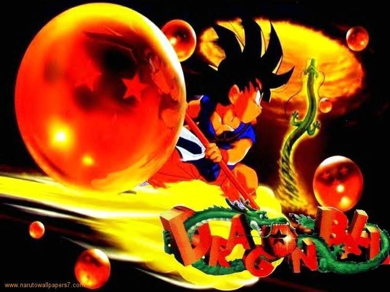 Goku with Dragon Balls