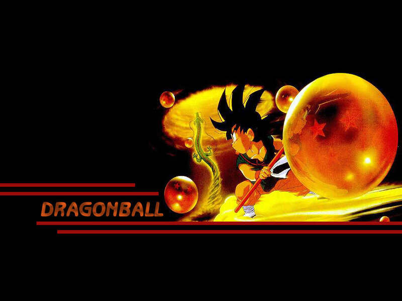 Goku with Dragon Balls