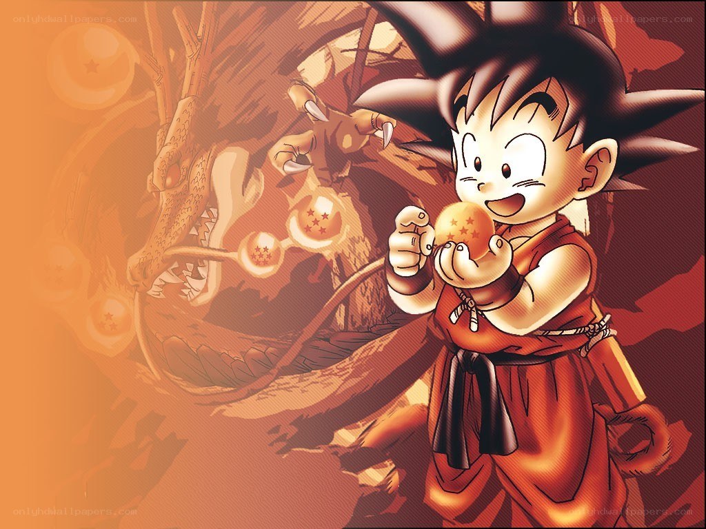 Goku with Dragon Balls