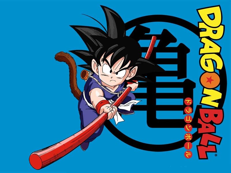 Goku with staff from Dragon Ball