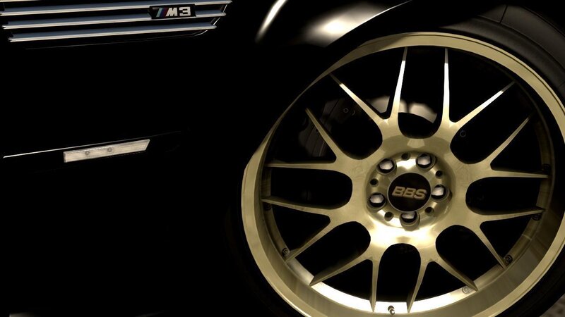 Gold Alloy Wheel
