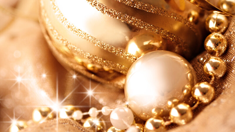 Gold and Pearl Ornaments