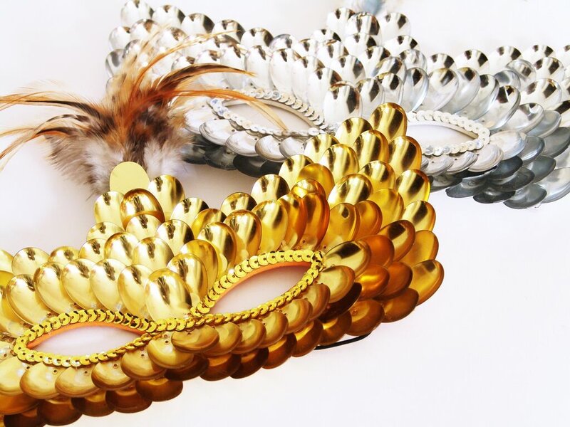 Gold and Silver Masks