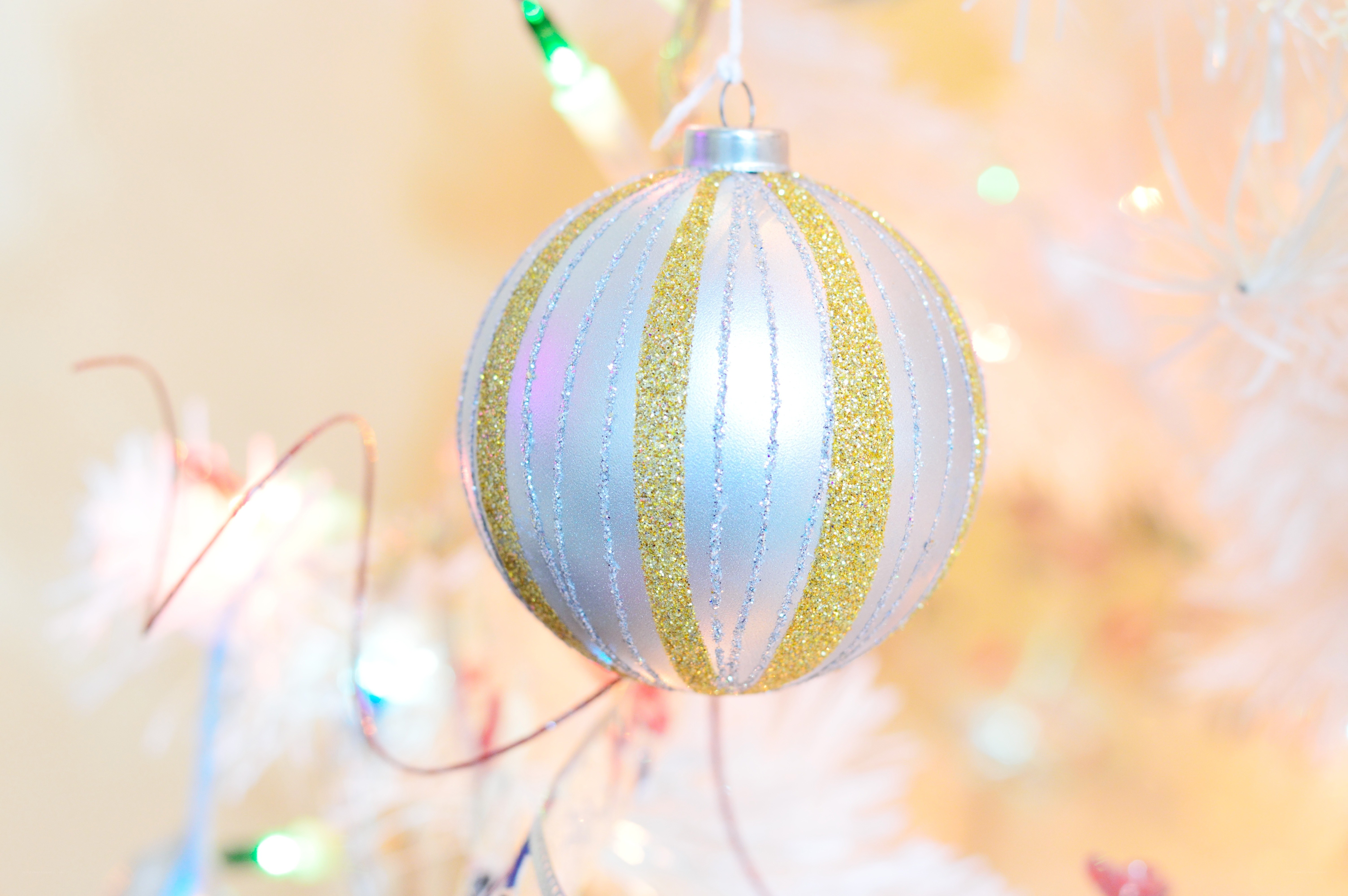 gold and silver ornament
